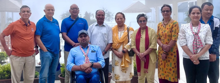 Participants and supporters at the fourth-batch STAR mushroom-cultivation training graduation