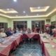 Rotary Club of Patan members gathered for a meeting during their Bandipur visit in April 2025