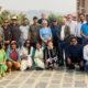 Rotary Club of Patan members and hosts during their visit to Olgapuri Village