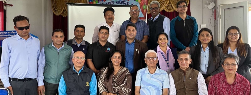 Participants and trainers at the Student Quality Circle workshop at Siddhi Mangal School