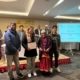 Awardees and Rotary representatives at the fourteenth Vocational Award Programme