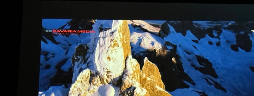 Mythos Cerro Torre documentary projected during the Rotary Club of Patan screening
