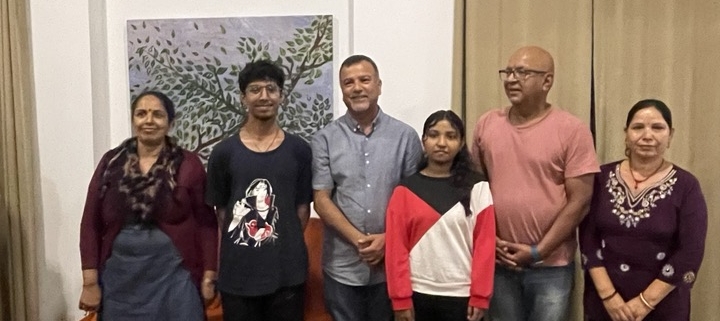 Students and Rotary representatives at the Ullens scholarship programme